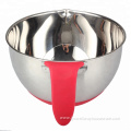 Stainless Steel Non-Slip Mixing Bowls Set with Handles